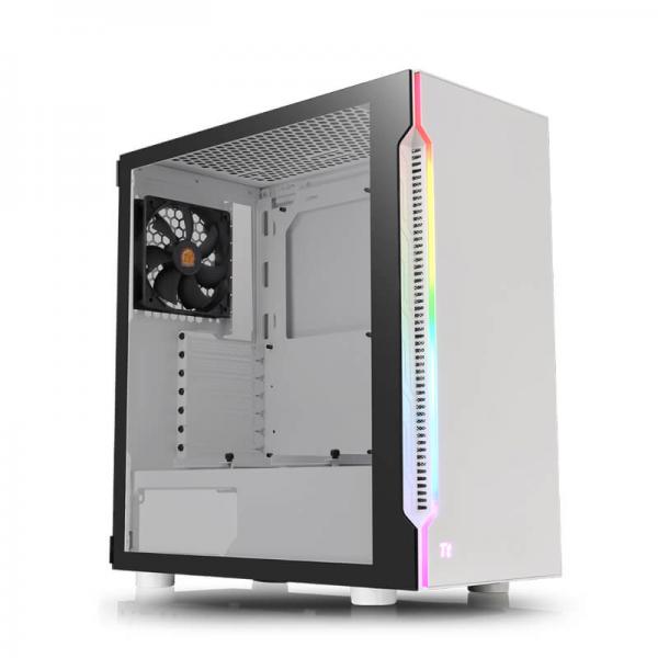 THERMALTAKE H200 RGB ATX Mid Tower Cabinet (Snow)