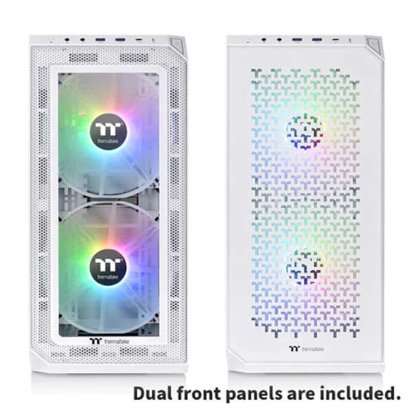 THERMALTAKE View 300 MX Snow ARGB EATX Mid Tower Cabinet (White)