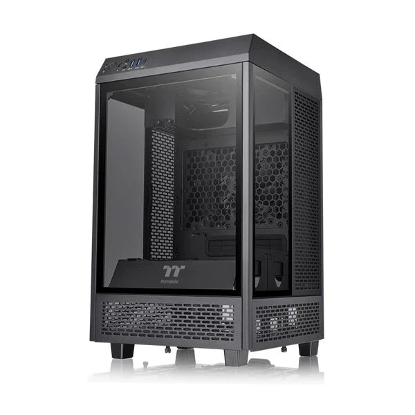 THERMALTAKE The Tower 100 ITX Mini Tower Cabinet (Black)