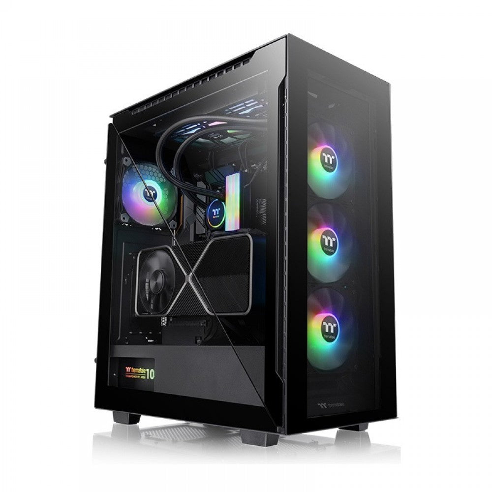 THERMALTAKE Divider 500 ARGB ATX Mid Tower Cabinet (Black)