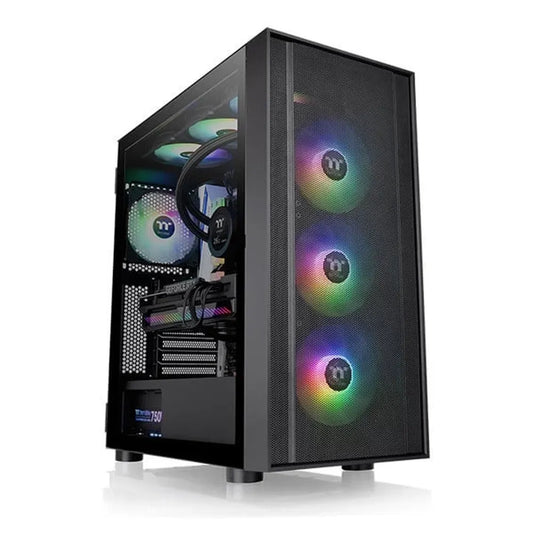 THERMALTAKE H570 ARGB EATX Mid Tower Cabinet (Black)