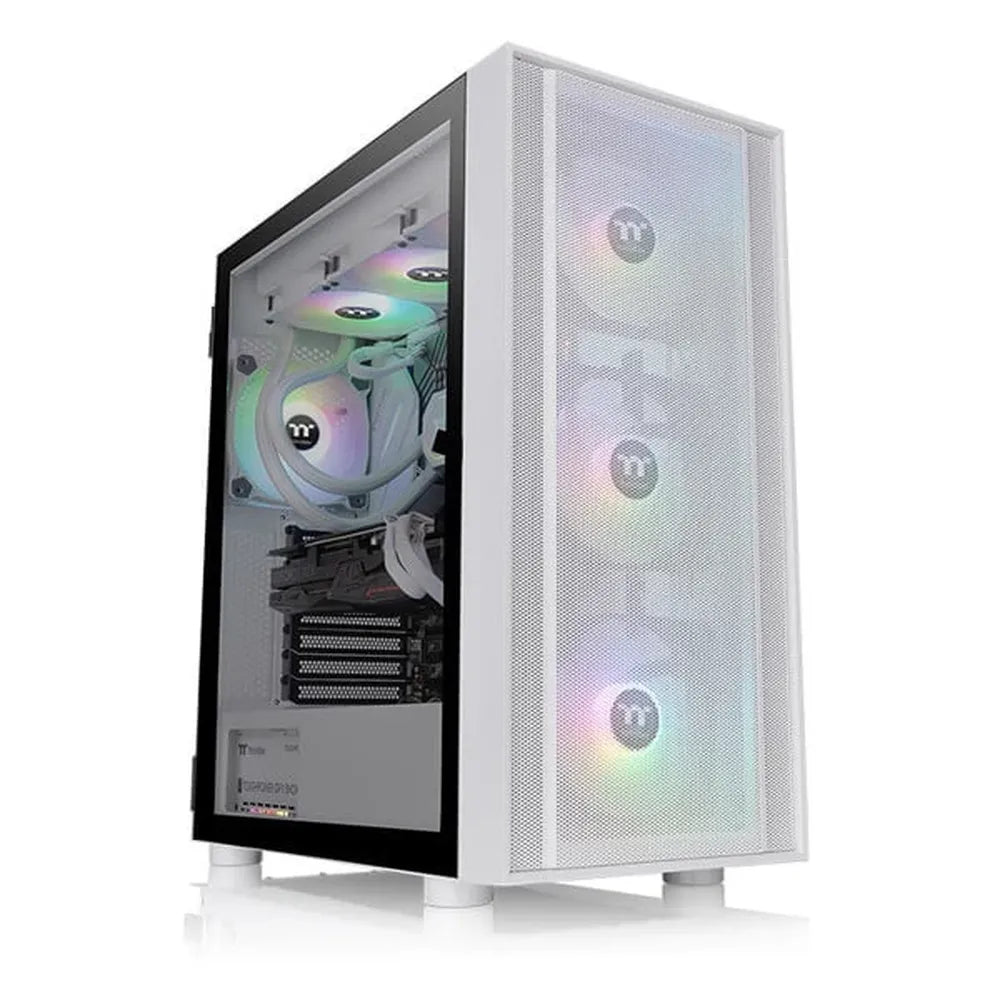 THERMALTAKE H570 ARGB EATX Mid Tower Cabinet (White)