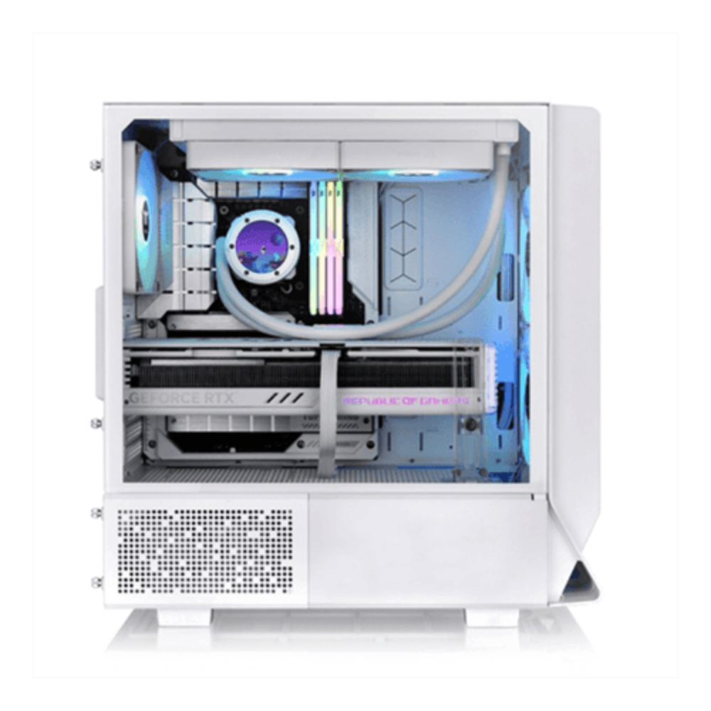 THERMALTAKE Ceres 330 TG ARGB EATX Mid Tower Cabinet (White)