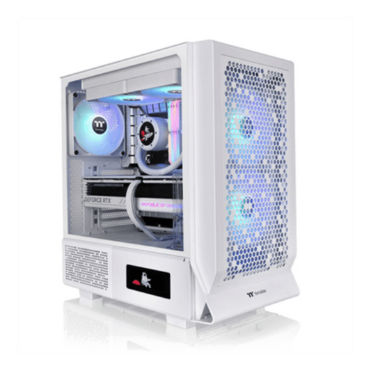 THERMALTAKE Ceres 330 TG ARGB EATX Mid Tower Cabinet (White)