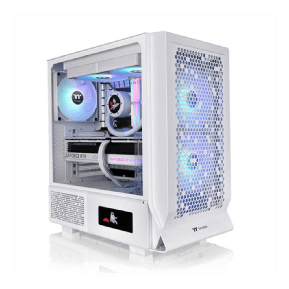 THERMALTAKE Ceres 330 TG ARGB EATX Mid Tower Cabinet (White)