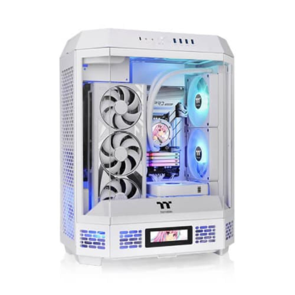 THERMALTAKE the Tower 600 ATX Mid Tower Cabinet (White)