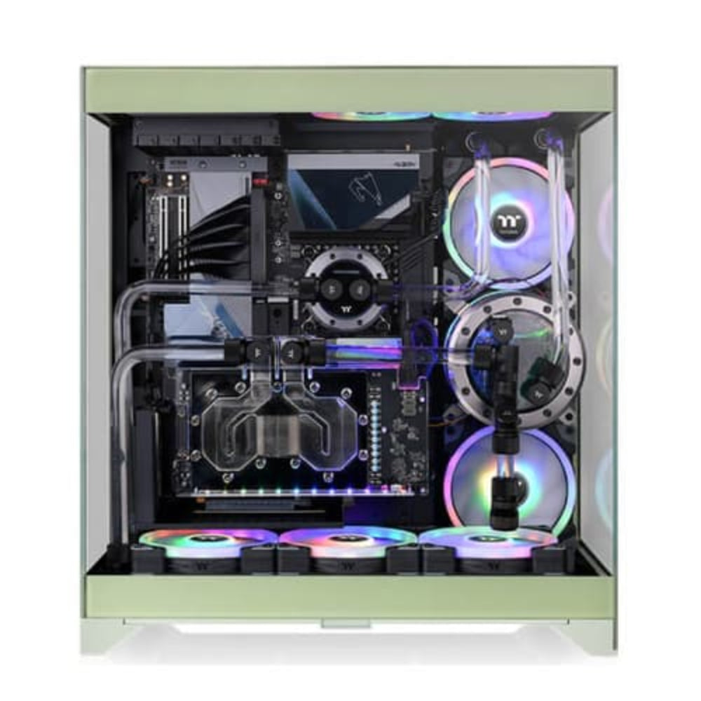 THERMALTAKE CTE E550 EATX Mid Tower Cabinet ( Green )
