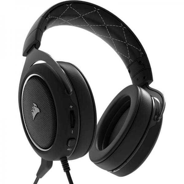CORSAIR HS60 3.5mm Wired 7.1 Surround Gaming Headphone With Mic ( Black ) ( PC/Mobile/Mac/Xbox )