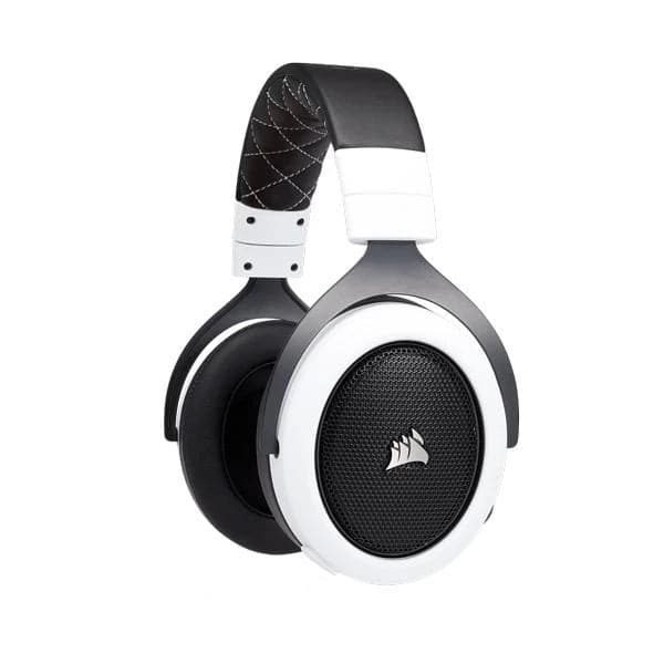 CORSAIR HS70 3.5mm Wireless 7.1 Surround Gaming Headphone With Mic ( White ) ( PC/Mobile/Mac/Xbox )