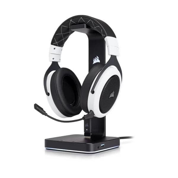CORSAIR HS70 3.5mm Wireless 7.1 Surround Gaming Headphone With Mic ( White ) ( PC/Mobile/Mac/Xbox )