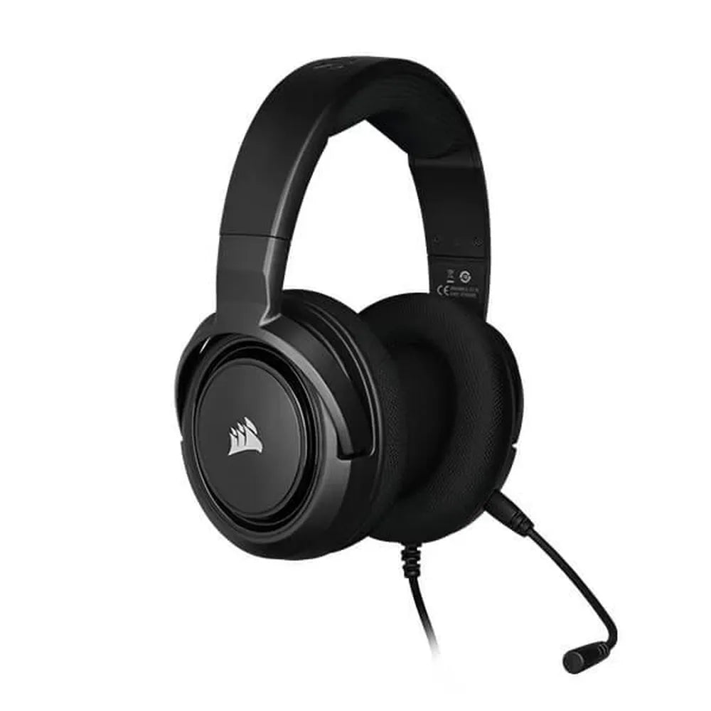 CORSAIR HS35 Wired 3.5mm Stereo Gaming Headphone With Mic ( Carbon ) ( PC/PS4/XBOX One )