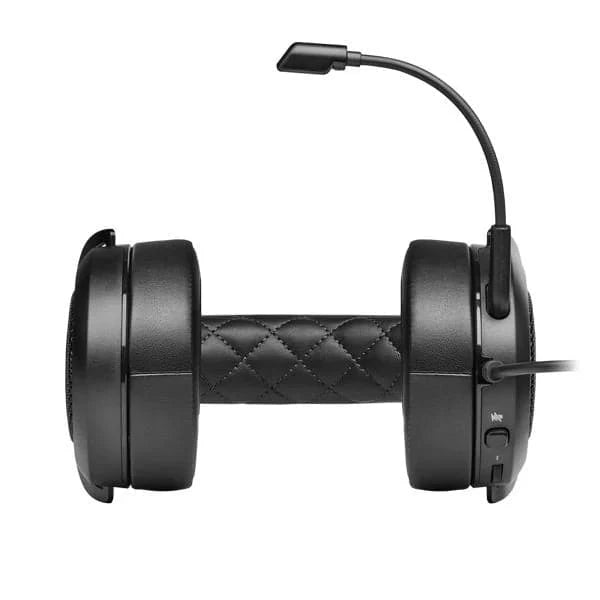 CORSAIR HS50 3.5mm Wired Stereo Gaming Headphone With Mic ( Carbon ) ( PC/Mobile/Mac/Xbox )