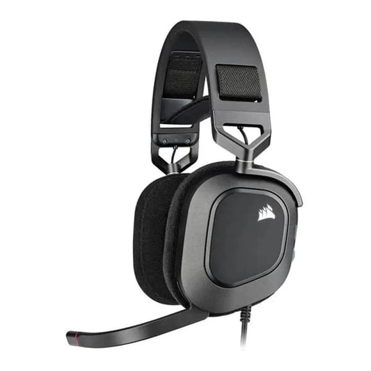 CORSAIR HS80 RGB USB 7.1 Surround Gaming Headphone With Mic ( Carbon ) ( PC/Mobile/PS )