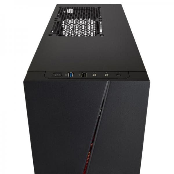 CORSAIR Spec-05 Red LED ATX Mid Tower Cabinet (Black)