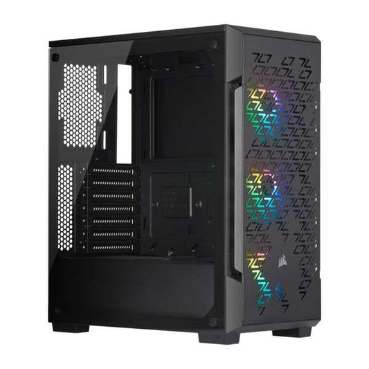 CORSAIR iCUE 220T RGB ATX Mid Tower Cabinet (Black)