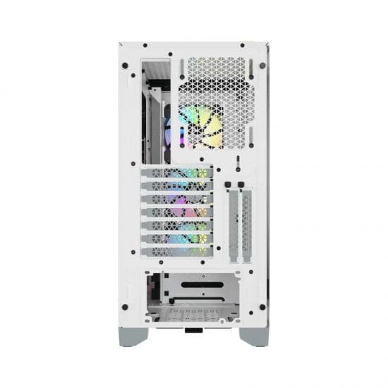 CORSAIR 4000X RGB ATX Mid Tower Cabinet (White)