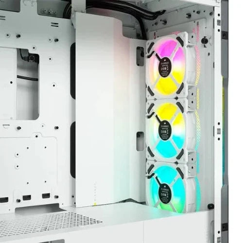 CORSAIR iCUE 5000T RGB EATX Mid Tower Cabinet (White)
