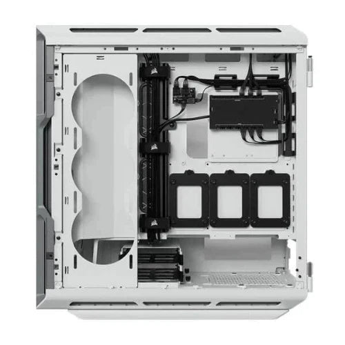 CORSAIR iCUE 5000T RGB EATX Mid Tower Cabinet (White)