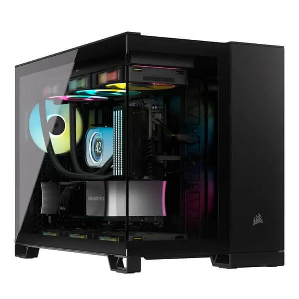 CORSAIR 2500X ATX Mid Tower Dual Chamber Cabinet (Black)