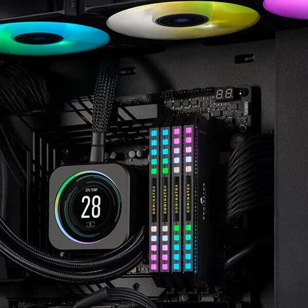 CORSAIR iCUE 5000T RGB EATX Mid Tower Cabinet (Black)