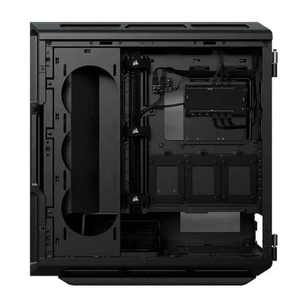 CORSAIR iCUE 5000T RGB EATX Mid Tower Cabinet (Black)
