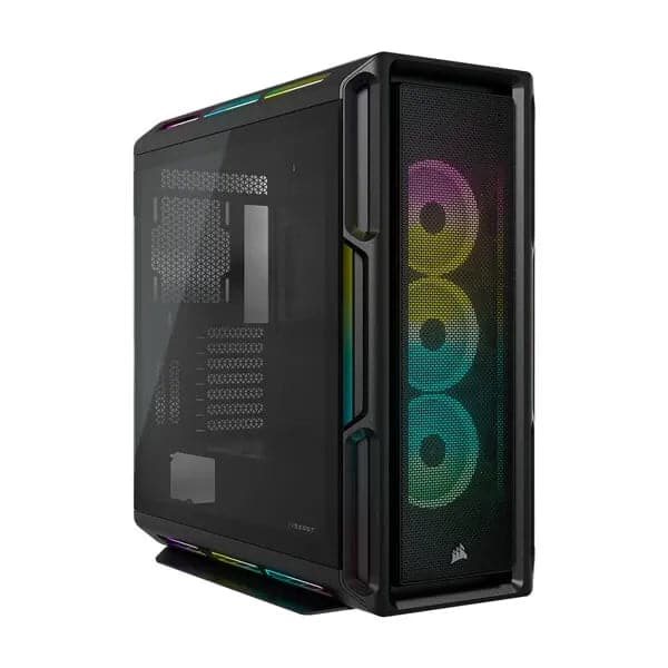 CORSAIR iCUE 5000T RGB EATX Mid Tower Cabinet (Black)
