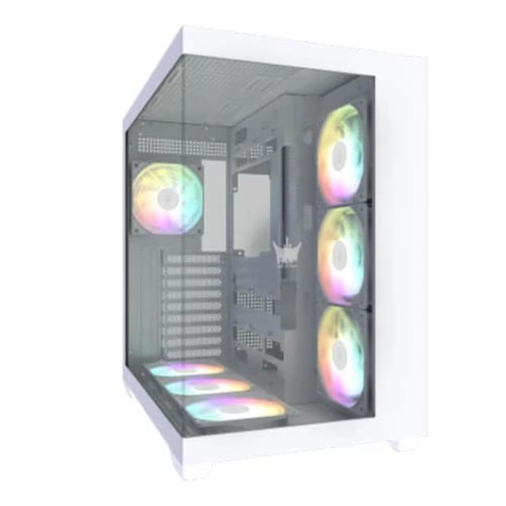 GALAX HOF Allsync ARGB ATX Mid Tower Cabinet ( White )
