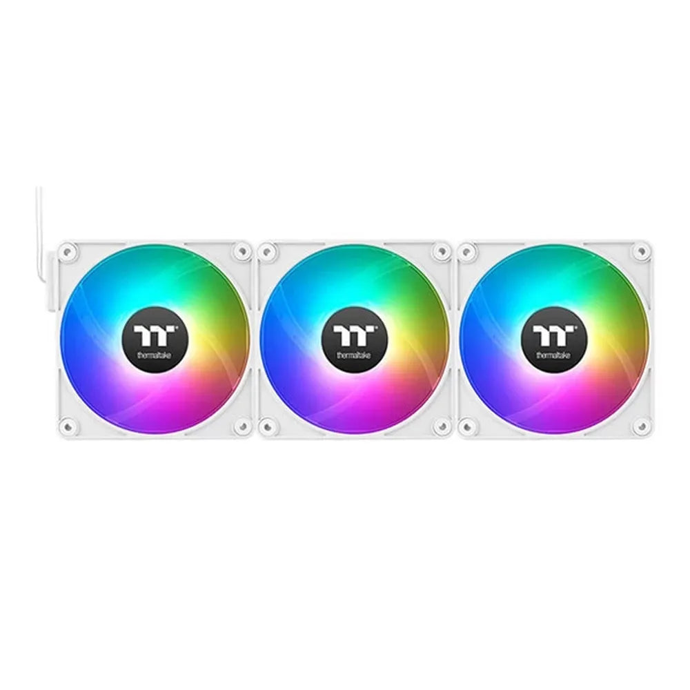 THERMALTAKE CT140 EX ARGB Cabinet Fan ( White ) ( Triple Pack )