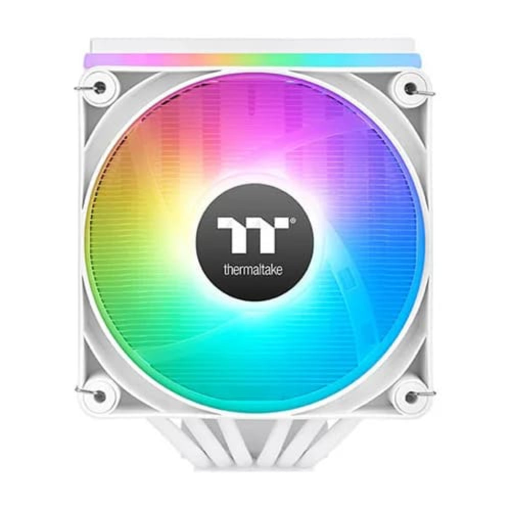 THERMALTAKE Astria 600 ARGB Lighting Dual Tower CPU Air Cooler (White)