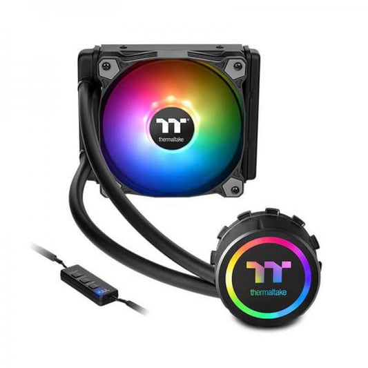 THERMALTAKE Water 3.0 120 ARGB Sync 120mm CPU Liquid Cooler (Black)
