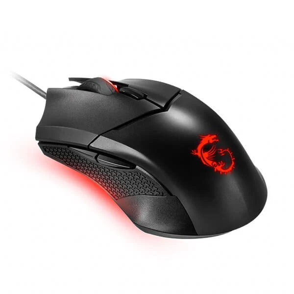 MSI Clutch GM08 Wired Ambidextrous Gaming Mouse ( CLUTCH-GM08 ) ( 4200DPI / 6 Macro Button ) ( Black )
