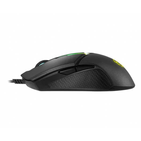 MSI Clutch GM30 Wired Ergonomic Gaming Mouse ( CLUTCH-GM30 ) ( 6200DPI / 6 Macro Button ) ( Black )