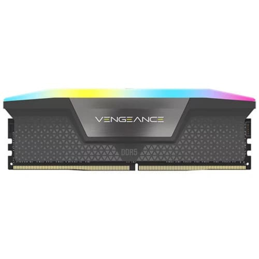 CORSAIR Vengeance RGB 96GB ( 48GB x 2 ) 6000Mhz DDR5 RAM (Grey) ( CL30 )