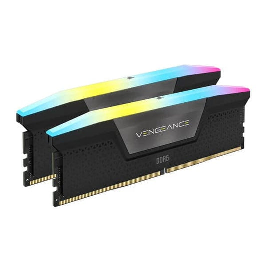 CORSAIR Vengeance RGB 64GB ( 32GBx2 ) 5200MHz DDR5 RAM ( CL40 )