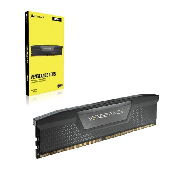 CORSAIR Vengeance 32GB ( 16GB x 2 ) DDR5 6000MHz RAM ( Black ) ( CL40 )