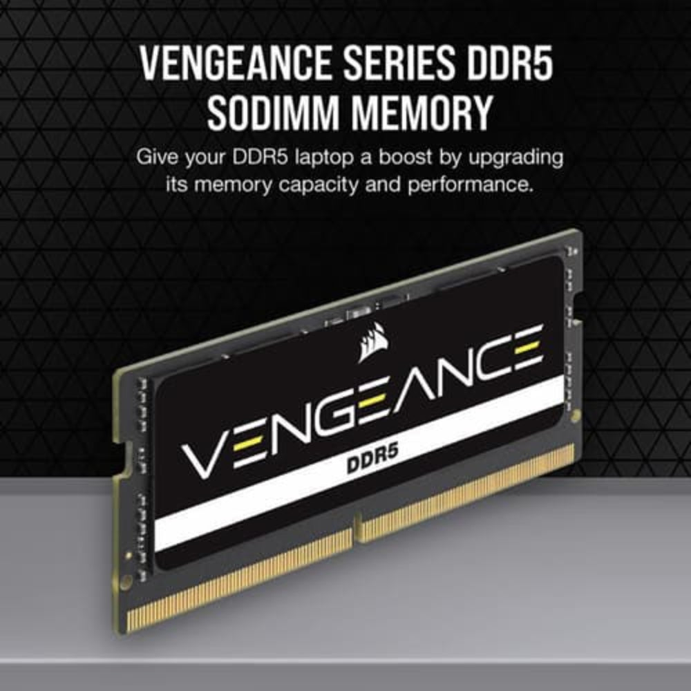 CORSAIR Vengeance 32GB ( 32GB x 1 ) 4800MHz DDR4 Laptop RAM ( CL40 )