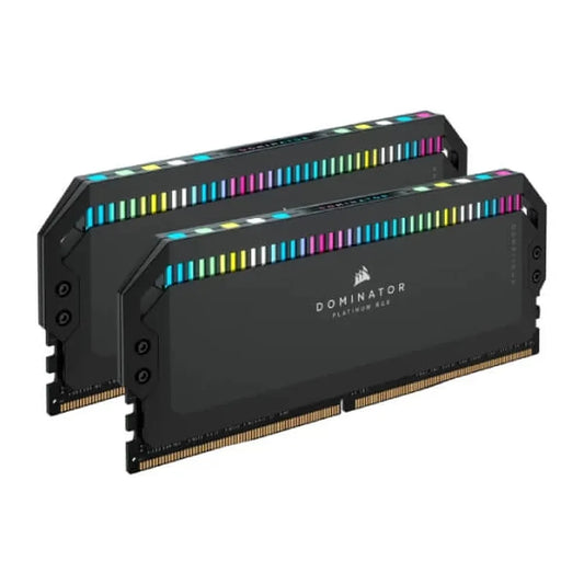 CORSAIR Dominator Platinum RGB 32GB ( 16GBx2 ) 6000MHz DDR5 RAM ( Black ) ( CL36 )
