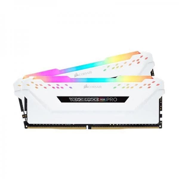 CORSAIR Vengeance RGB Pro 32GB ( 16GBx2 ) 3600MHz DDR4 RAM ( White )