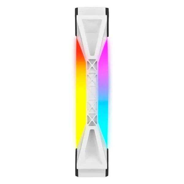 CORSAIR ICUE QL140 140mm RGB Cabinet Fan (White) (Twin Pack)