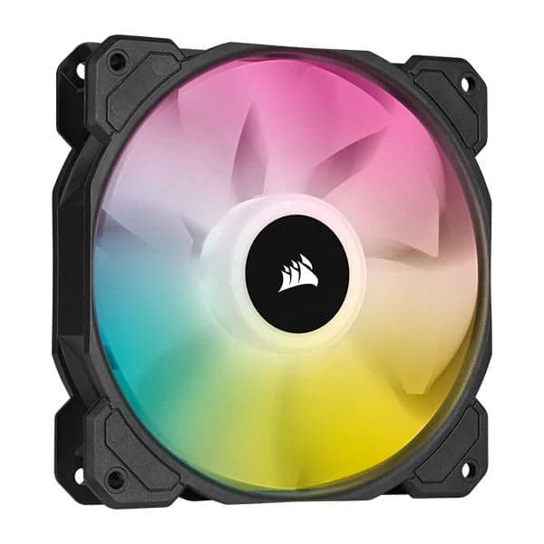 CORSAIR ICUE SP120 120mm RGB Elite Cabinet Fan (Black) (Triple Pack)