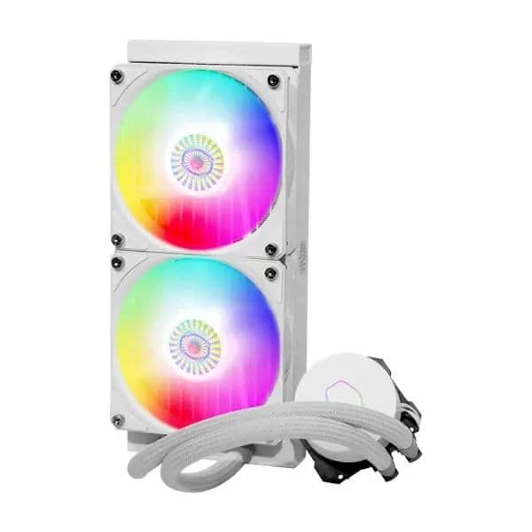 COOLER MASTER ML240L V2 ARGB Edition 240mm CPU Liquid Cooler (White)