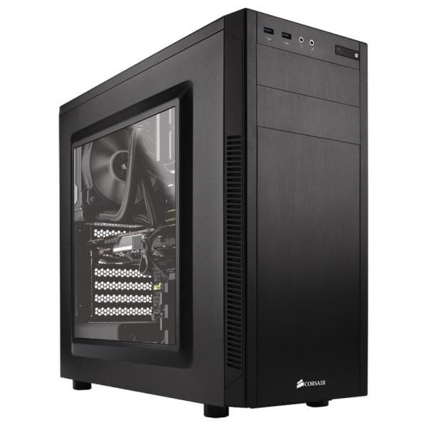 CORSAIR 100R ATX Mid Tower Cabinet (Black)