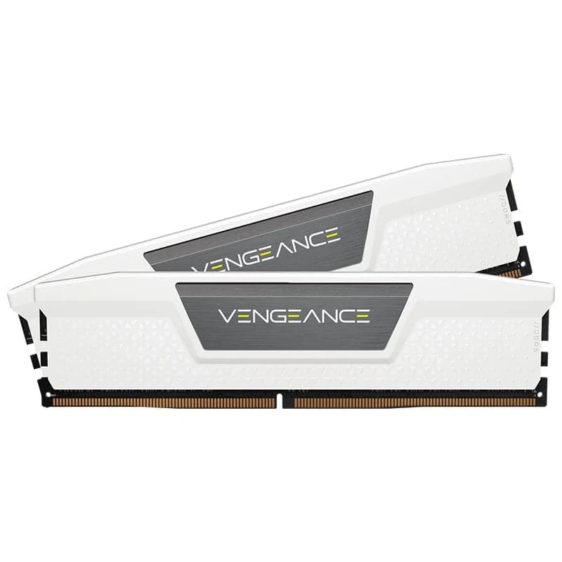 CORSAIR Vengeance 32GB ( 16GBx2 ) 5600MHz DDR5 RAM ( White ) ( CL40 )