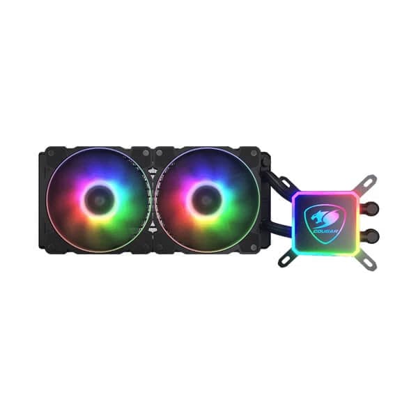 COUGAR AQUA 240 ARGB 240mm CPU Liquid Cooler (Black)
