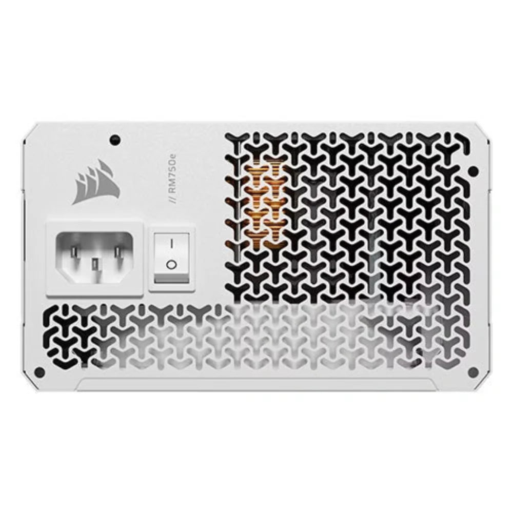 CORSAIR RM750e 750W 80+ Gold ATX 3.1 Fully Modular Power Supply ( 750W ) ( White )