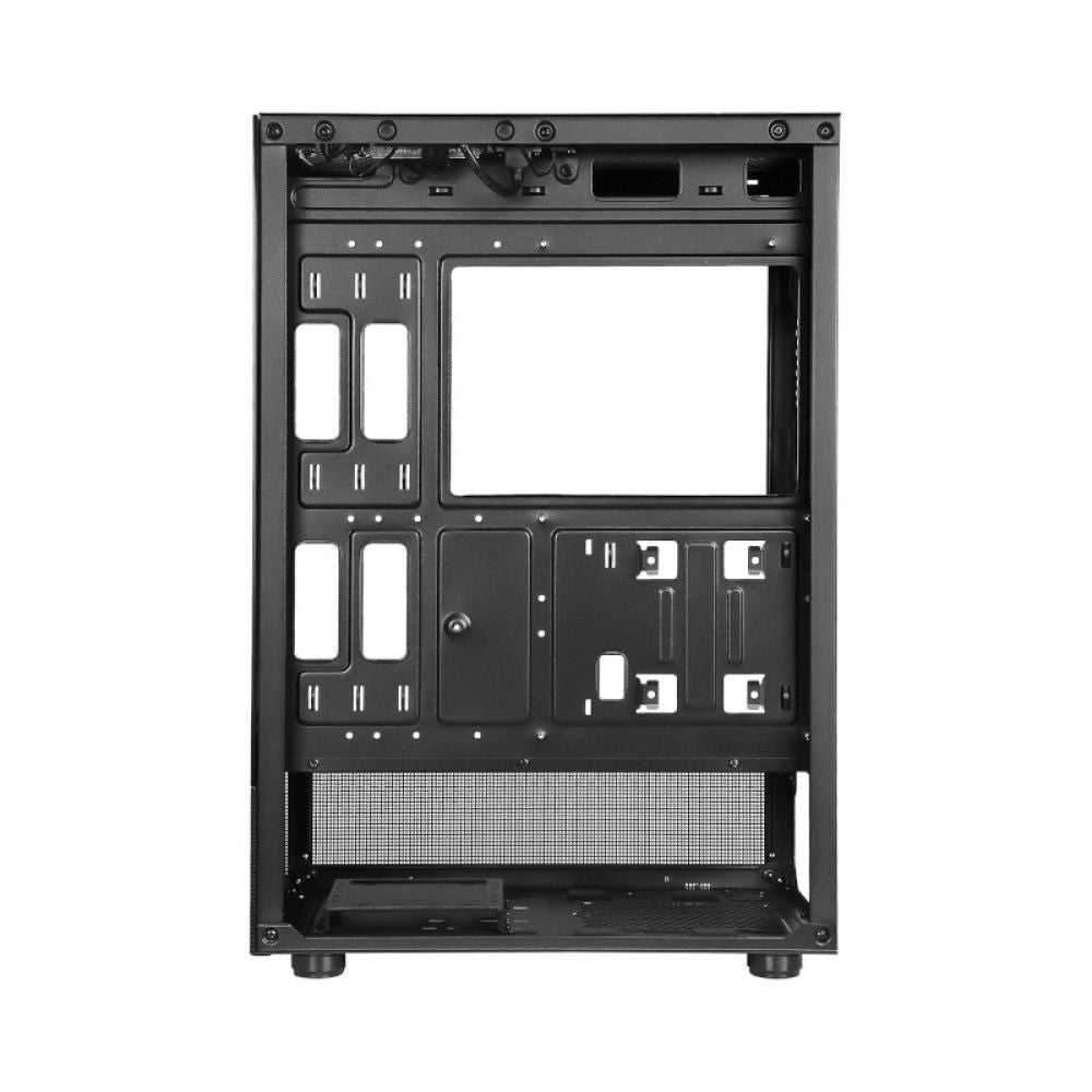ANT ESPORTS Crystal X2 ARGB ATX Mid Tower Cabinet (Black)