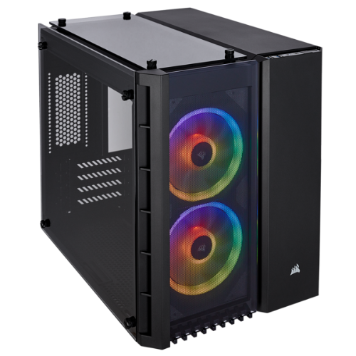 CORSAIR 280X RGB MATX Mini Tower Cabinet (Black)
