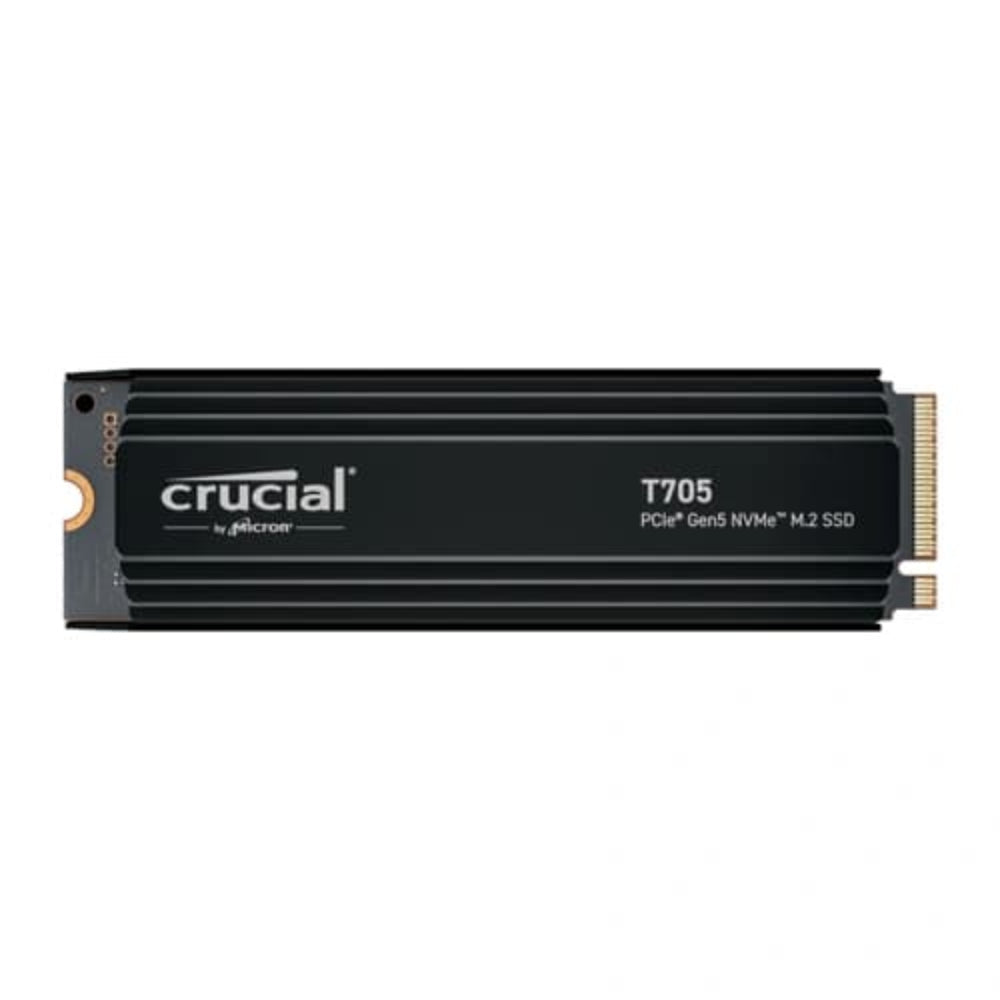 CRUCIAL T705 2TB M.2 NVME Gen5 Solid State Drive ( SSD ) ( With Heatsink )