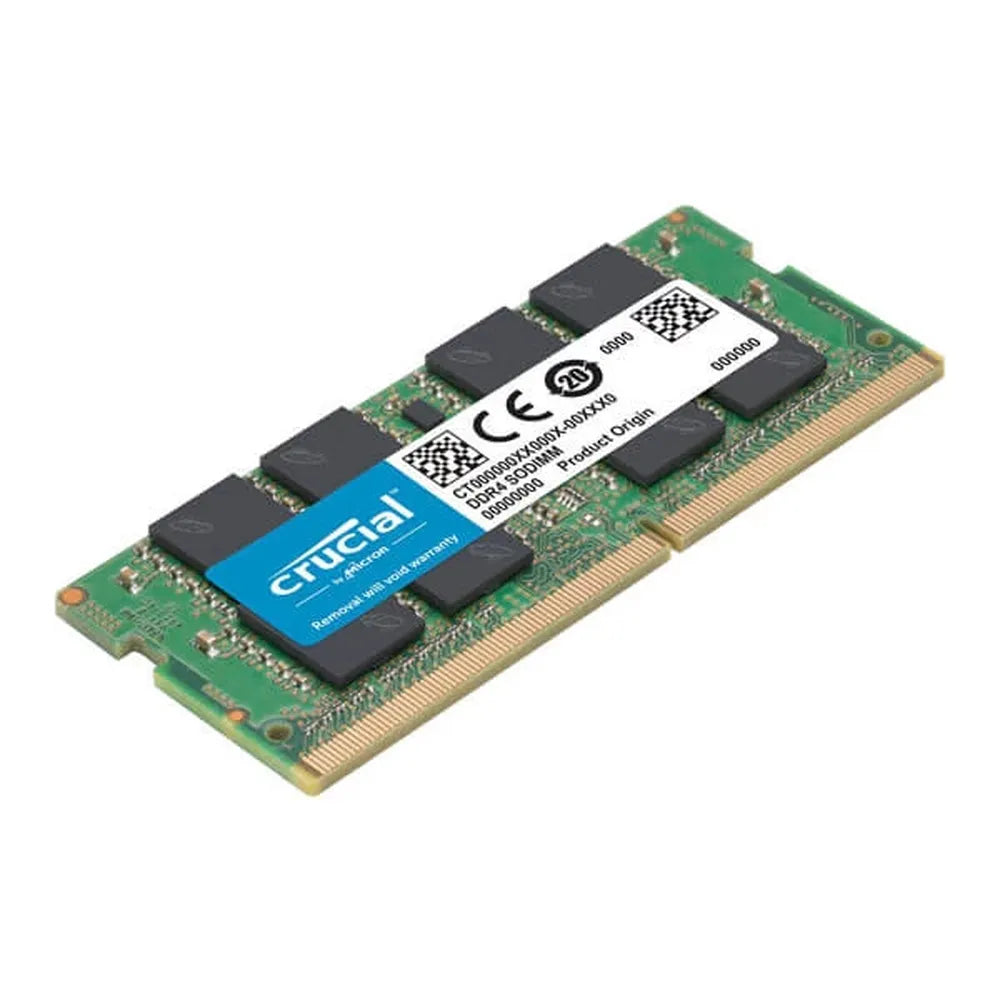 CRUCIAL 32GB ( 32GB x 1 ) 3200MHz DDR4 Laptop RAM ( CL22 )