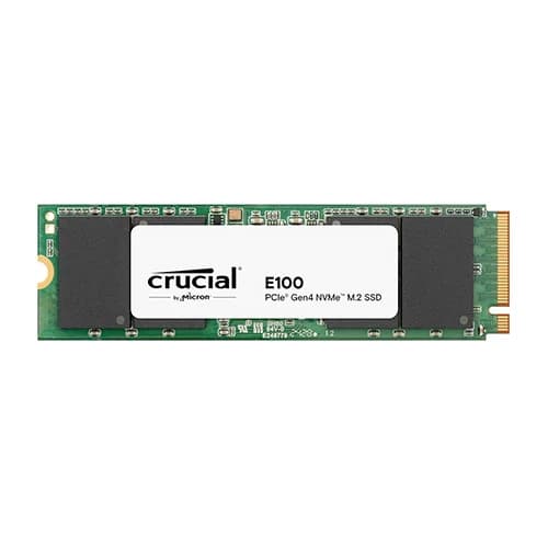 CRUCIAL E100 480GB M.2 NVMe Gen4 Solid State Drive ( SSD )